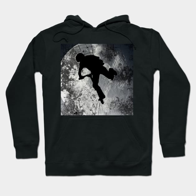 Into the Unknown - Scooter Boy and Moon Hoodie by Highseller